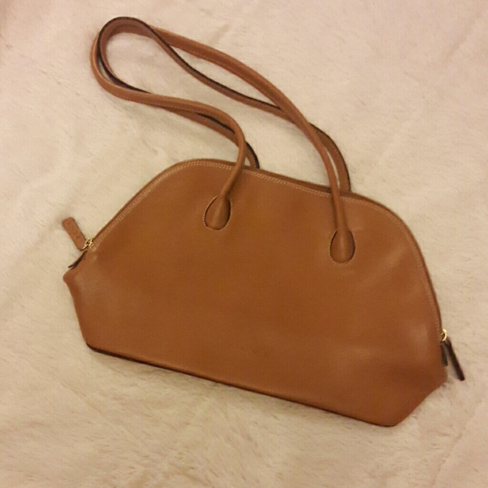 Zeus camel shoulder bag